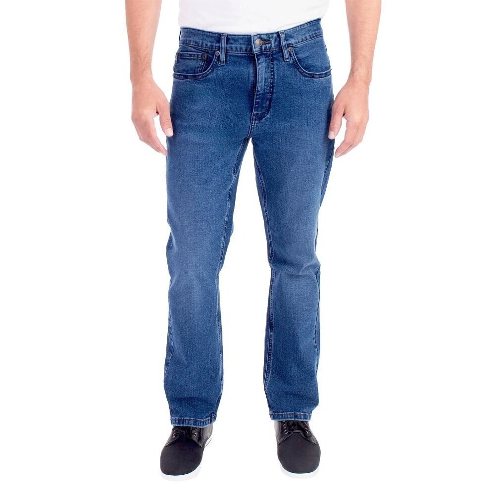 NEW Urban Star Men's 40x30 Light Blue Stretch Slim Fit Jeans